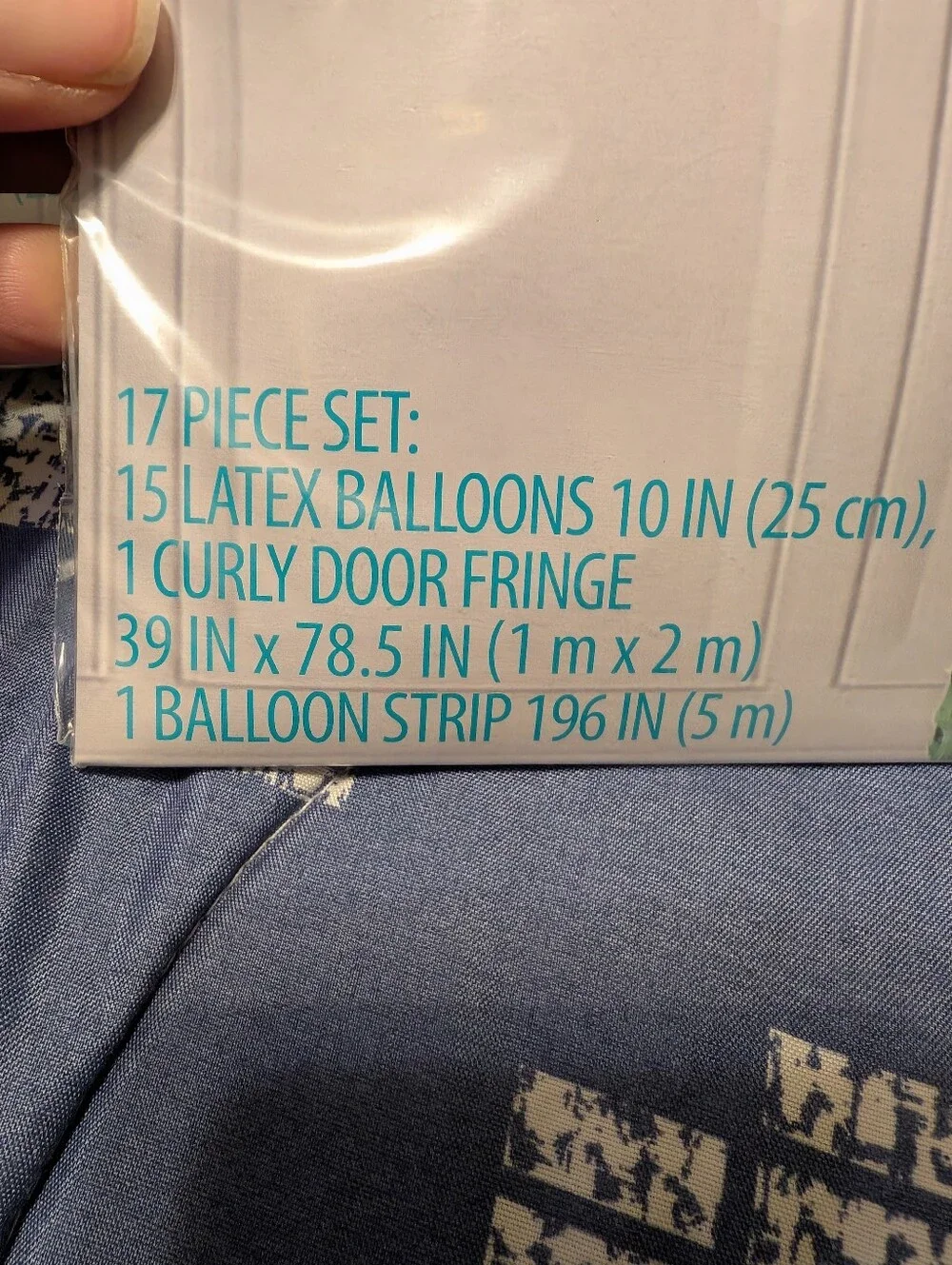 5 Sets Of Balloon Door Fringe